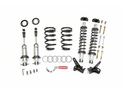 Aldan American Track Comp Series Double Adjustable Front and Rear Coil-Over Kit for 22 to 24-Inch Wheels (78-88 Big Block V8 Monte Carlo)