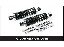 Aluminum Coil-Over Shocks, Rear, 4-Link Upgrade, Falcon, 1960-1965