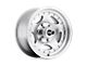 American Racing AR23 Machined Wheel; 15x8; -19mm Offset (67-69 Camaro)