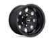 American Racing Baja Satin Black Wheel; 15x8; -19mm Offset (67-69 Camaro)