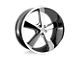 American Racing Nova Chrome Wheel; 17x7; 0mm Offset (67-69 Camaro)