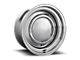 American Racing Smoothie Chrome Steel Wheel; 14x6; 6mm Offset (67-69 Camaro)