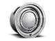 American Racing Smoothie Chrome Steel Wheel; 14x6; 6mm Offset (67-69 Camaro)