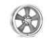 American Racing Classic Torq Thrust II Custom Gray with Polished Lip Wheel; 18x9.5; -11mm Offset (67-69 Camaro)