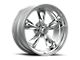 American Racing Torq Thrust II Polished Wheel; 14x6; -2mm Offset (67-69 Camaro)