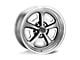 American Racing VN500 Polished Wheel; Rear Only; 15x10; -25mm Offset (67-69 Camaro)