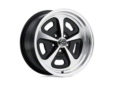 American Racing VN501 Gloss Black Machined Wheel; 15x7; 0mm Offset (67-69 Camaro)