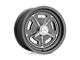 American Racing VN502 Mag Gray Wheel; 15x8; -6mm Offset (67-69 Camaro)