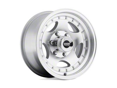 American Racing AR23 Machined Wheel; 15x7; -6mm Offset (70-81 Camaro)