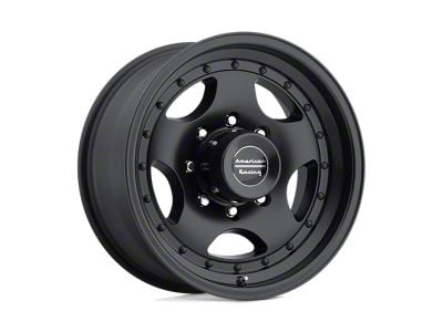 American Racing AR23 Satin Black Wheel; 15x7; -6mm Offset (70-81 Camaro)