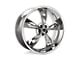 American Racing Torq Thrust M Chrome Wheel; 17x8; 0mm Offset (70-81 Camaro)