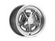 American Racing VN502 Mag Gray Machined Wheel; Rear Only; 15x10; -32mm Offset (70-81 Camaro)