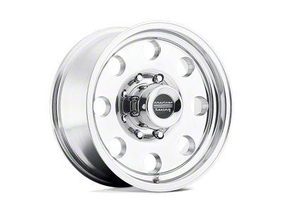 American Racing Baja Polished Wheel; 15x8; -19mm Offset (82-92 Camaro)