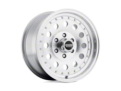 American Racing Outlaw II Machined Wheel; Rear Only; 15x10; -38mm Offset (82-92 Camaro)