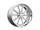 American Racing Rodder Chrome Wheel; 17x8; 0mm Offset (82-92 Camaro)