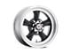 American Racing Torq Thrust D Satin Black with Machined Lip Wheel; 16x8; -12mm Offset (82-92 Camaro)