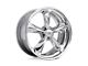 American Racing Torq Thrust SL Polished Wheel; 17x8; 0mm Offset (82-92 Camaro)