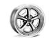 American Racing VN500 Polished Wheel; 15x8; 6mm Offset (82-92 Camaro)