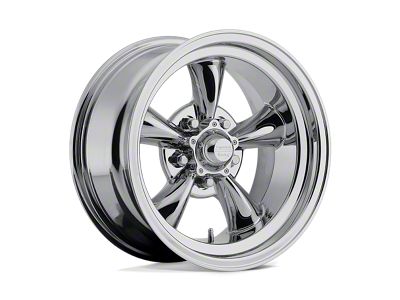 American Racing Torq Thrust D Chrome Wheel; Rear Only; 15x10; -44mm Offset (63-67 Corvette C2)