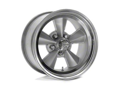 American Racing VNT70R Gunmetal with Polished Lip Wheel; 15x7; 0mm Offset (68-82 Corvette C3)