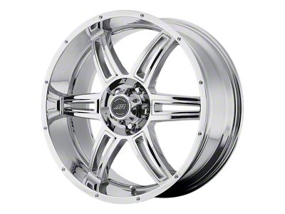 American Racing AR890 Chrome Wheel; 17x8; 0mm Offset (64-73 Mustang)