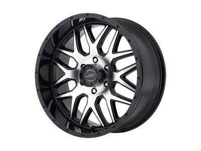 American Racing AR910 Gloss Black Machined Wheel; 18x9; 0mm Offset (64-73 Mustang)