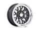 American Racing G-Force Matte Anthracite with Diamond Cut Lip Wheel; 18x8; 0mm Offset (64-73 Mustang)