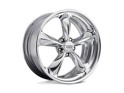 American Racing Torq Thrust SL Polished Wheel; 17x8; 0mm Offset (64-73 Mustang)