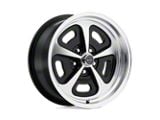 American Racing VN501 Gloss Black Machined Wheel; 17x9; 0mm Offset (64-73 Mustang)