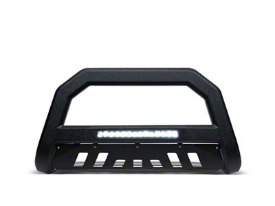 Armordillo AR Series Bull Bar with LED Light Bar; Textured Black (98-00 C2500, K2500)