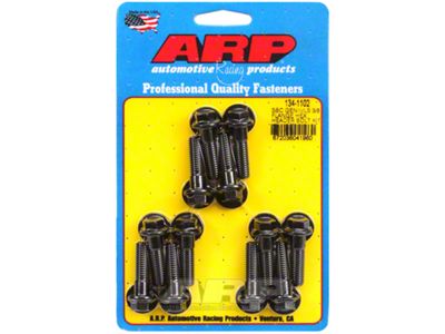 ARP Header Bolt and Stud Kit; 3/8 Flange; 10mm Hex (98-02 5.7L Firebird)