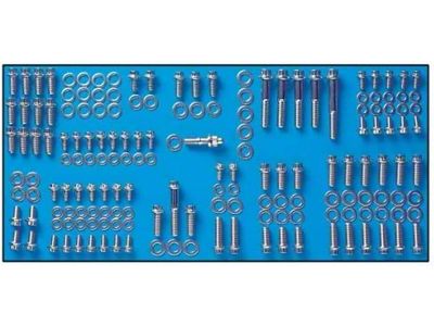 ARP Small Block 289-302 Ford Engine and Accessory Bolt Kit; Stainless Steel 12-Point