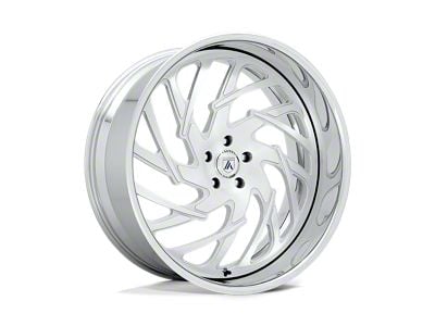 Asanti AF864 Brushed Wheel; Left Directional; Rear Only; 24x10; -20mm Offset (67-69 Camaro)