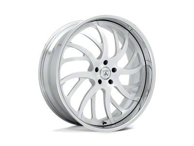 Asanti AF862 Brushed Wheel; Left Directional; 24x9; -2mm Offset (70-81 Camaro)