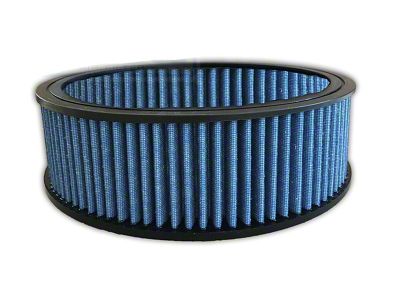 Attack Blue Nanofiber Air Filter; Dry (66-68 327 V8 Corvette C2 & C3)