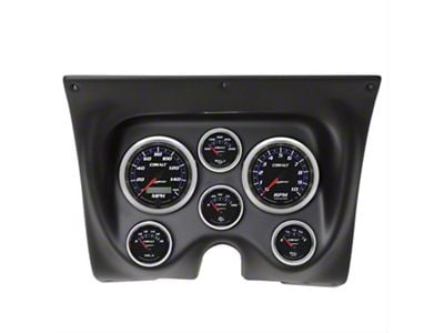 Auto Meter Cobalt Series 6-Gauge Direct-Fit Dash Kit (67-68 Camaro)