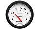 Auto Meter Phantom Series 2-5/8-Inch Fuel Level Gauge; 240 ohm Empty to 33 ohm Full (Universal; Some Adaptation May Be Required)