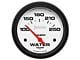 Auto Meter Phantom Series 2-5/8-Inch Water Temperature Gauge; 100-250 Fahrenheit (Universal; Some Adaptation May Be Required)