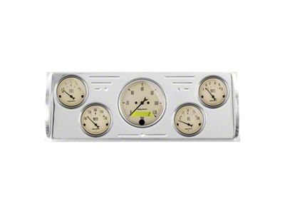 Auto Meter Antique Beige Series 5-Gauge Direct-Fit Dash Kit (40-46 Chevrolet Truck)