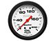 Auto Meter Phantom Series 2-5/8-Inch Oil Pressure Gauge; 0-200 PSI; Mechanical (Universal; Some Adaptation May Be Required)