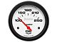 Auto Meter Phantom Series 2-5/8-Inch Oil Temperature Gauge; 100-250 Fahrenheit (Universal; Some Adaptation May Be Required)