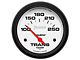 Auto Meter Phantom Series 2-5/8-Inch Transmission Temperature Gauge; 100-250 Fahrenheit (Universal; Some Adaptation May Be Required)