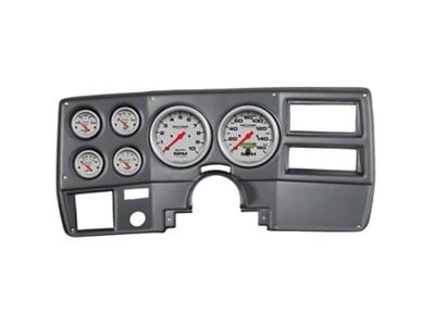 Auto Meter Ultra-Lite Series 6-Gauge Direct-Fit Dash Kit (73-83 C10, K10)