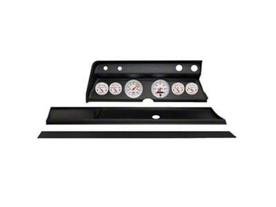 Auto Meter Arctic White Series 6-Gauge Direct-Fit Dash Kit (1966 Chevelle)