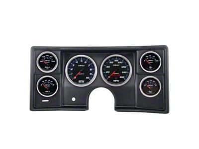 Auto Meter Cobalt Series 6-Gauge Direct-Fit Dash Kit (78-81 Malibu)