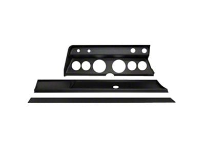 Auto Meter Direct Fit Dash Panel 6-Gauge Mount (1966 Chevelle)