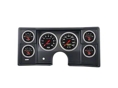 Auto Meter Sport-Comp Series 6-Gauge Direct-Fit Dash Kit (78-81 Malibu)