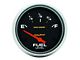 Auto Meter Pro-Comp Series 2-5/8-Inch Fuel Level Gauge; 0 ohm Empty to 90 ohm Full (Universal; Some Adaptation May Be Required)