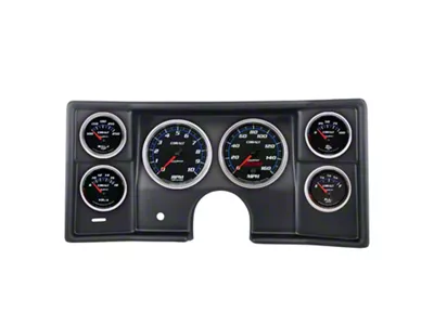 Auto Meter Cobalt Series 6-Gauge Direct-Fit Dash Kit (78-81 El Camino)