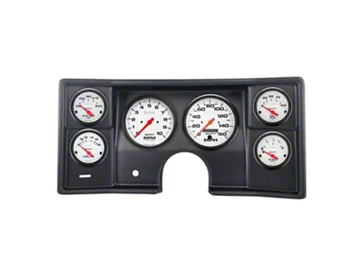 Auto Meter Phantom Series 6-Gauge Direct-Fit Dash Kit (78-81 El Camino)